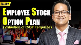 73 Valuation of ESOP Perquisite  Income under head Salary [upl. by Naanac]