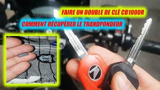 TUTO Comment ouvrir une clé cb1000r [upl. by Mitzi719]