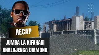 EXCLUSIVE Tumeunasa mjengo anaojenga Diamond ni balaa atinga site kukagua Ghorofa la ndoto yake [upl. by Eelarak]