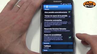 Tip Cómo activar y desactivar Talkback en Android [upl. by Sharron906]