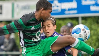 Feyenoord  Anderlecht u12 Rayane Bounida 2018 [upl. by Lemrahs]