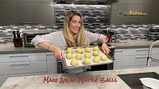 Make Ahead Matzo Balls [upl. by Neyud354]