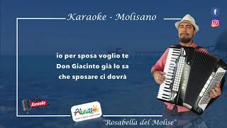 Rosabella del Molise  Karaoke [upl. by Rhoades]