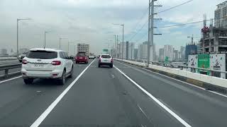 Cavitex To Nlex  skyway stage 3 full video 4k [upl. by Nodrog543]