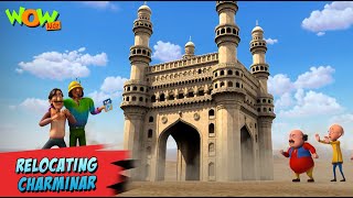 Motu Patlu New Episodes 2022  Relocating Charminar  Funny Hindi Cartoon Kahani  Wow Kidz  spot [upl. by Centonze985]