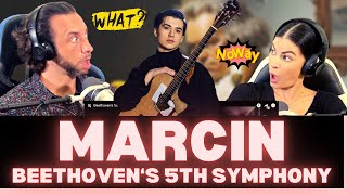 HAVE YOU SEEN FINGERS MOVE ANY FASTER First Time Hearing Marcin  Beethovens 5th Symphony Reaction [upl. by Ynes472]