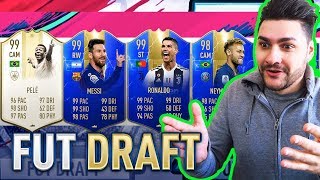 CEL MAI TARE DRAFT DIN ISTORIE  FIFA 19 DRAFT SPRE GLORIE 180 [upl. by Kcirednek]