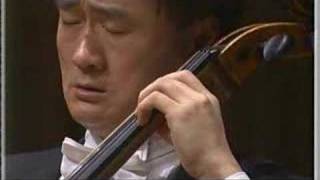 Jian Wang Bach Cello Suite 2 Sarabande [upl. by Repinuj]