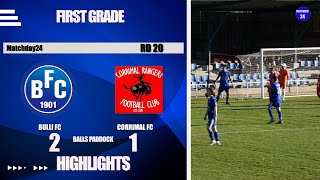 Matchday 24 HIGHLIGHTS Bulli FC vs Corrimal Rangers FC Rd 20 First Grade [upl. by Ethbun254]