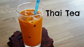 How to Make Thai Tea  easy recipe [upl. by Nyloc]