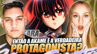 Murasame  Akame Akame Ga Kill  Basara  REACT EM CASAL [upl. by Priscilla]