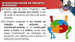 Aula ao Vivo de Projeto Integrador III  Tema Sistemática para conclusão de um Projeto Integrado [upl. by Lambert]