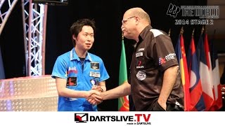 ã€Larry Butler VS Haruki Muramatsuã€‘THE WORLD 2014 STAGE 2 FRANCE SEMI FINAL 2 [upl. by Innis]