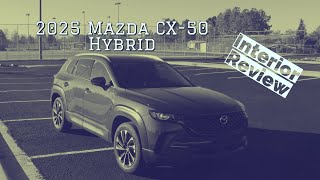 2025 Mazda CX50 Hybrid interior walkaround [upl. by Gervase]