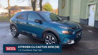 Citroen C4 Cactus Video Tour  PK18GMO [upl. by Adnilec]