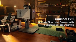 LumiTool 20W Fiber Laser Engraver 10X Faster amp AI Design [upl. by Eeldarb]