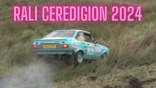 Rali Ceredigion CRASH SPINS amp MISTAKES 2024 [upl. by Orozco236]