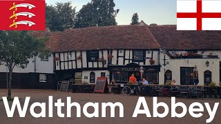 Waltham Abbey  Essex  England  UK  Europe  05072022  Town Walk [upl. by Neerod]