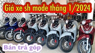 Giá xe sh mode 2024 mới nhất tháng 12024  Cơ hội quay số trúng Sh350i shmode2024 shmode2023 [upl. by Besnard]