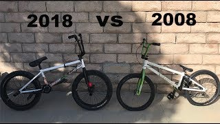 TECH THURSDAYS COMPARING TODAYS BMX BIKES VS 10 YEARS AGO [upl. by Merras]