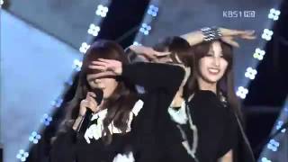 111009 4Minute Hot Issue  KBS Open Concert YouTube [upl. by Fernand784]