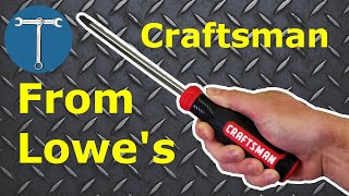 Tool Review New Craftsman screwdrivers from Lowe’s made by Stanley [upl. by Idna]