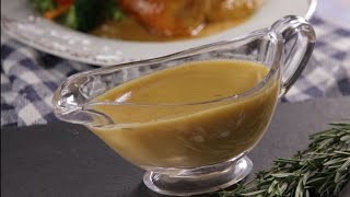 Gravy Fácil de 4 ingredientes para el Pavo de Navidad o para el Puré de Papas [upl. by Eldrid]