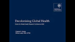 Decolonising Global Health [upl. by Siver716]