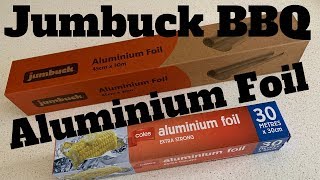 Jumbuck Super Heavy Duty BBQ Aluminium Foil  Bunnings [upl. by Jake]