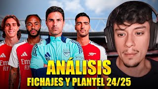 ¿Un MERCADO de transición del ARSENAL  ANÁLISIS de FICHAJES y el PLANTEL para la Temporada 2425 [upl. by Dobbins]