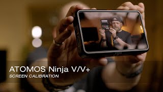 HOW TO calibrate Atomos Ninja VV Screen  Get rid of the green cast [upl. by Onaivlis]