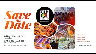 Day 1 Live Stream GTCO Food and Drink Festival 2024 in Lagos Nigeria [upl. by Head]