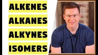 Naming Alkanes Alkenes Alkynes and Types of Isomers [upl. by Rodrich457]