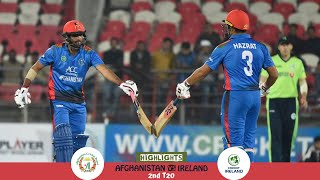 Highlights Afghanistan vs Ireland  2nd T20  Afghanistan vs Ireland in India 2019 [upl. by Ahsienroc198]