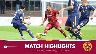 HIGHLIGHTS  vs Arbroath [upl. by Peer]