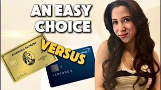 AMEX GOLD VS CAPITAL ONE VENTURE X Which Card Is Better [upl. by Repmek]