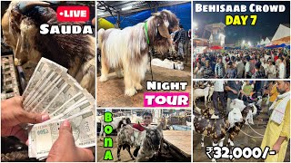 Deonar bakra mandi DAY 7 late night full tour aur live sauda [upl. by Gino217]