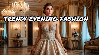 Elegant Evenings Top Trends in Evening Wear [upl. by Karb]