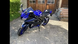 Yamaha yzfr125 2022 Drive [upl. by Novehc]