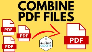 How to Combine PDF Files into One  FREE  Merge PDF Files [upl. by Anor174]