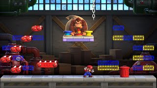 Mario vs Donkey Kong  Mario Toy Factory  Level 1 Kong Fight  RTX4060 mario [upl. by Nelyahs]