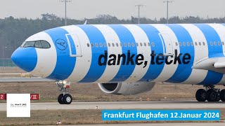 Flughafen Frankfurt 12Januar 2024  Leider nicht mittendrin  Alex E [upl. by Maurili]