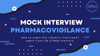 Mock Interview  Pharmacovigilance  Medical Writing  Pharma Industry Jobs [upl. by Chryste]