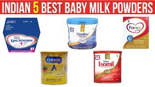 Top 5 Best Baby Milk Powders in India 2019  Best Milk for Babies [upl. by Kruse795]