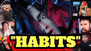 Fans React to Eminem  Habits Crazy Reaction Compilation [upl. by Tirrell]