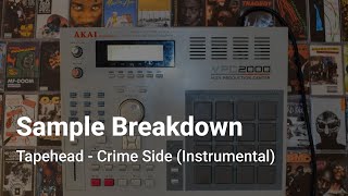 Sample Breakdown Tapehead  Crime Side [upl. by Ojiram]