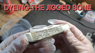 DYEING MY JIGGED BONE JOB [upl. by Mcgurn]