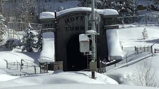 Westbound California Zephyr passes Winter Park Resort CO WPR [upl. by Manon]