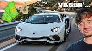 QUANTO COSTA MANTENERLA IN ITALIA LAMBORGHINI AVENTADOR S [upl. by Inami]