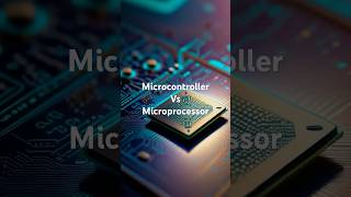 Microcontroller vs microprocessor [upl. by Alaekim]